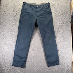 Colorado Pant Mens 36x32 Blue Cotton Khakis Straight Utility Workwear Stretch